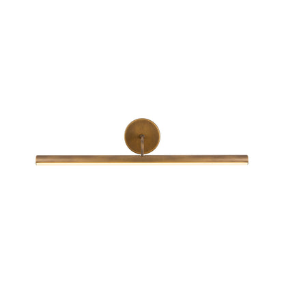 Slender LED Picture Light in Vintage Brass (24.125-Inch).