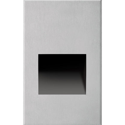 Sonic Vertical Recessed LED Step / Wall Light in Detail.