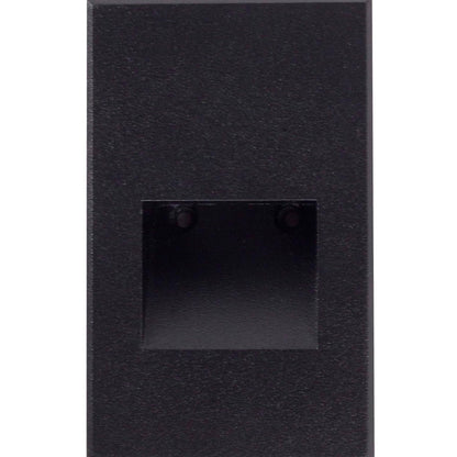 Sonic Vertical Recessed LED Step / Wall Light in Detail.