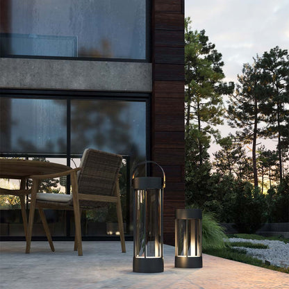Suara Outdoor LED Table Lamp in Outside Area.