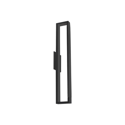 Swivel LED Wall Light in Black (Short).