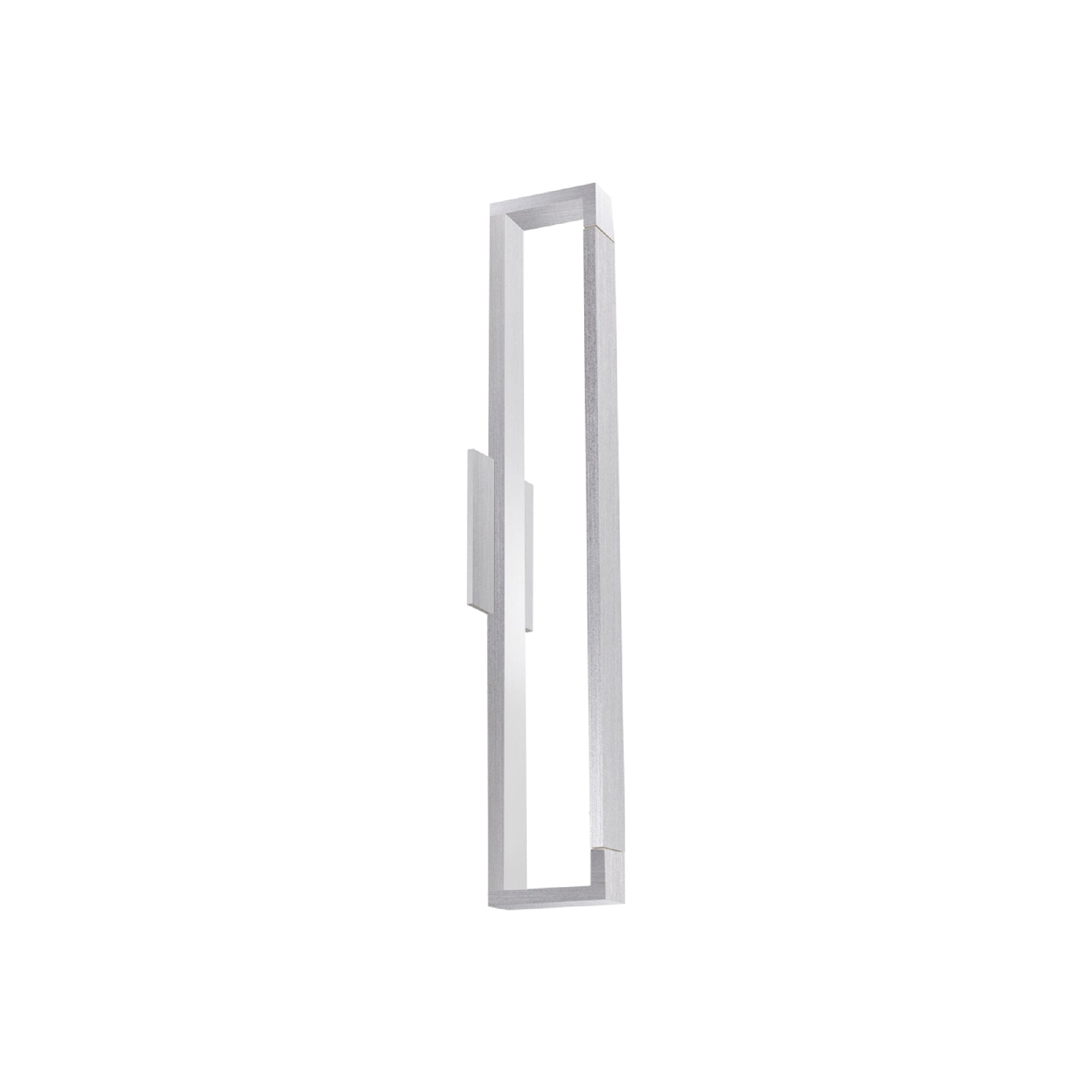 Swivel LED Wall Light in Brushed Nickel (Short).