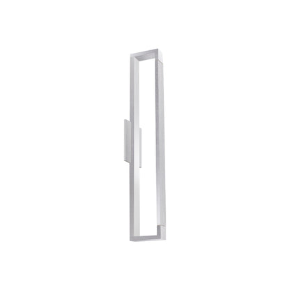 Swivel LED Wall Light in Brushed Nickel (Short).