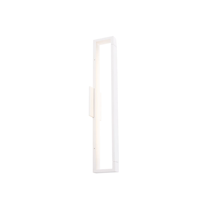Swivel LED Wall Light in White (Short).
