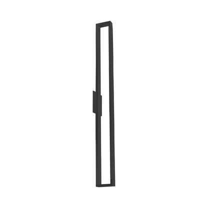 Swivel LED Wall Light in Black (Tall).
