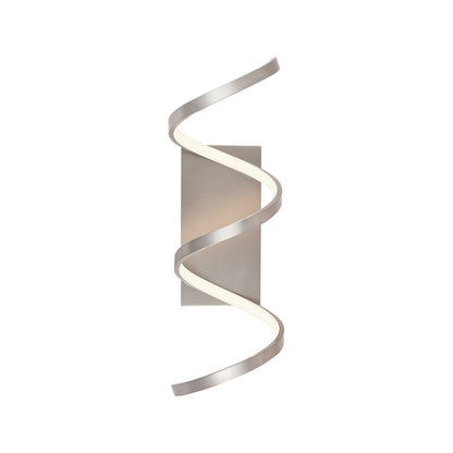 Synergy LED Wall Light in Antique Silver (24-Inch).