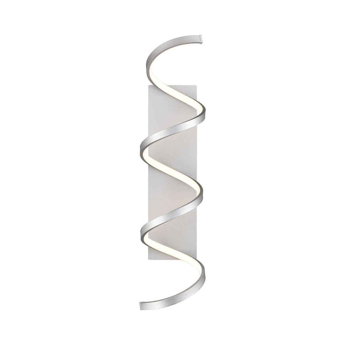 Synergy LED Wall Light in Antique Silver (30-Inch).