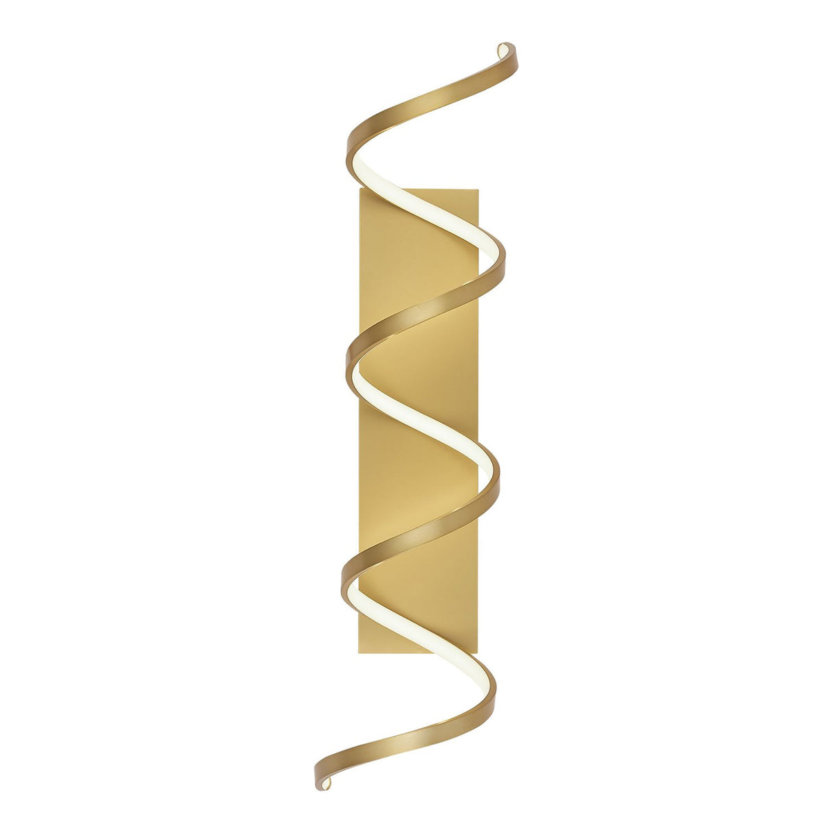 Synergy LED Wall Light in Antique Brass (36-Inch).