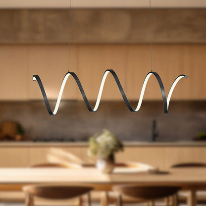Synergy Linear LED Pendant Light in Detail.