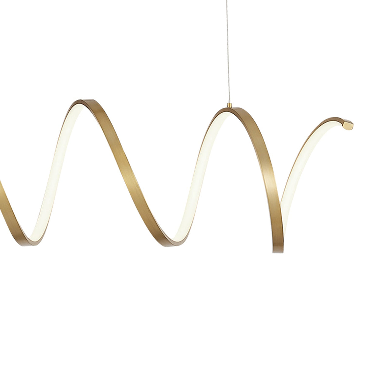 Synergy Linear LED Pendant Light in Detail.