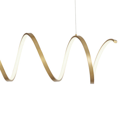 Synergy Linear LED Pendant Light in Detail.