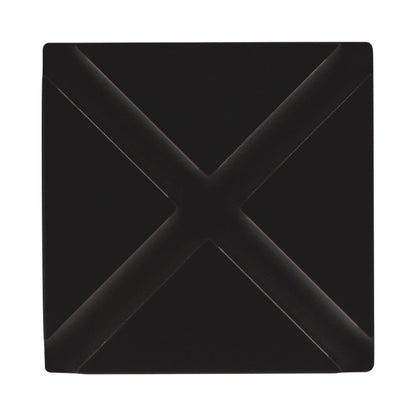 Tac Outdoor LED Wall Light in Black.