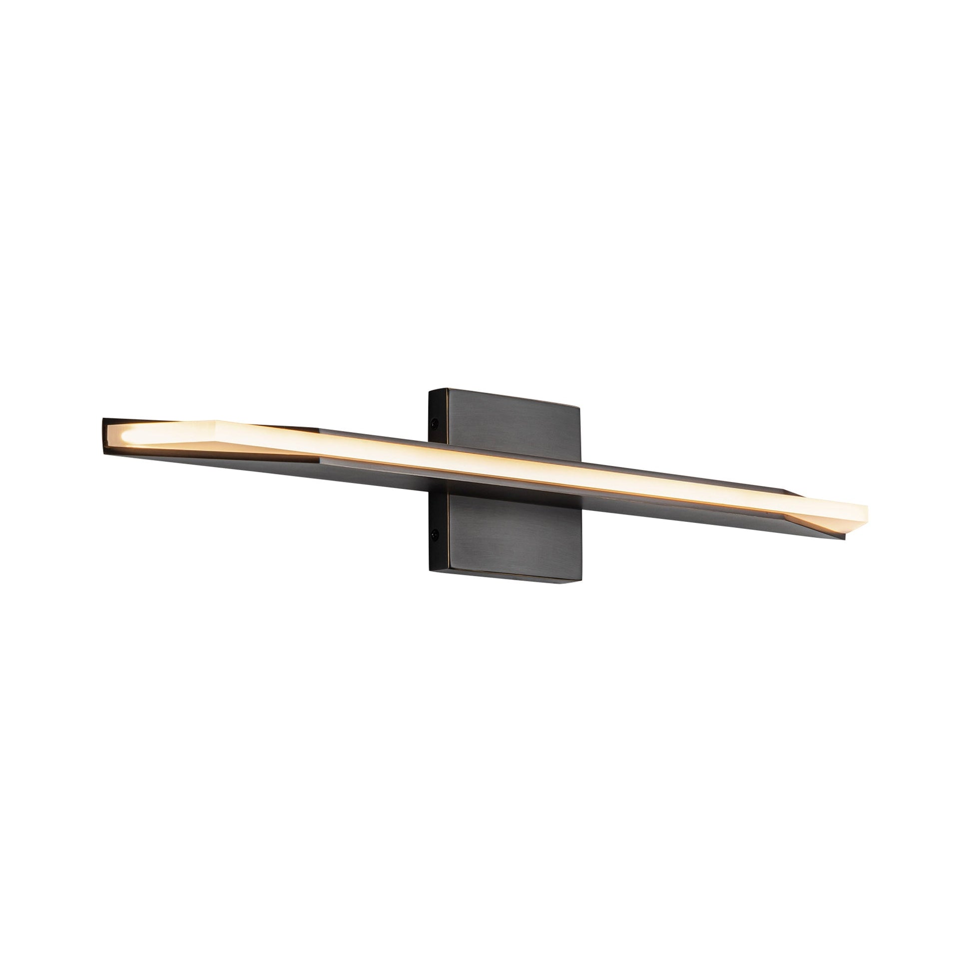 Tachi LED Bath Wall Light in Urban Bronze.