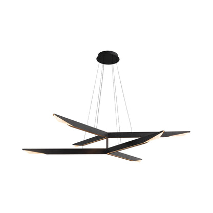 Tachi LED Chandelier in Urban Bronze.