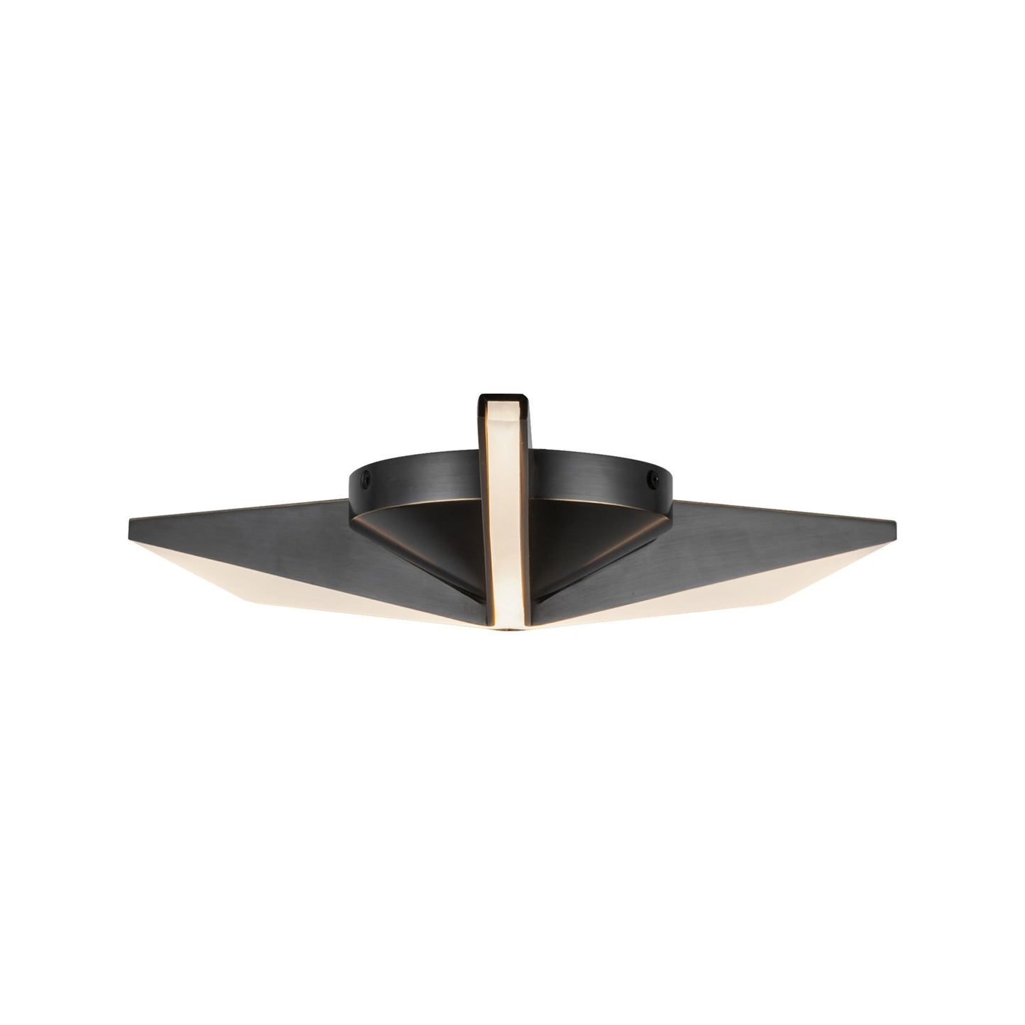 Tachi LED Flush Mount Ceiling Light in Urban Bronze (15-Inch).
