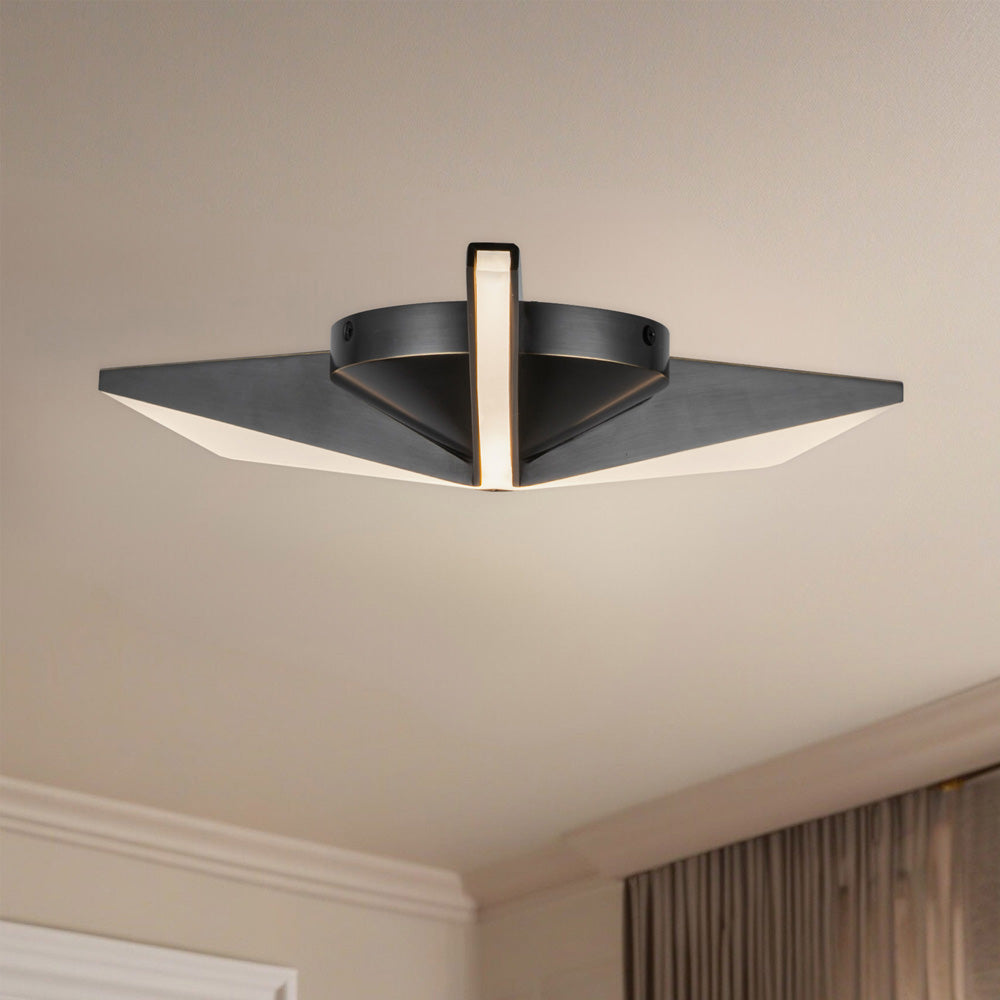 Tachi LED Flush Mount Ceiling Light in Detail.
