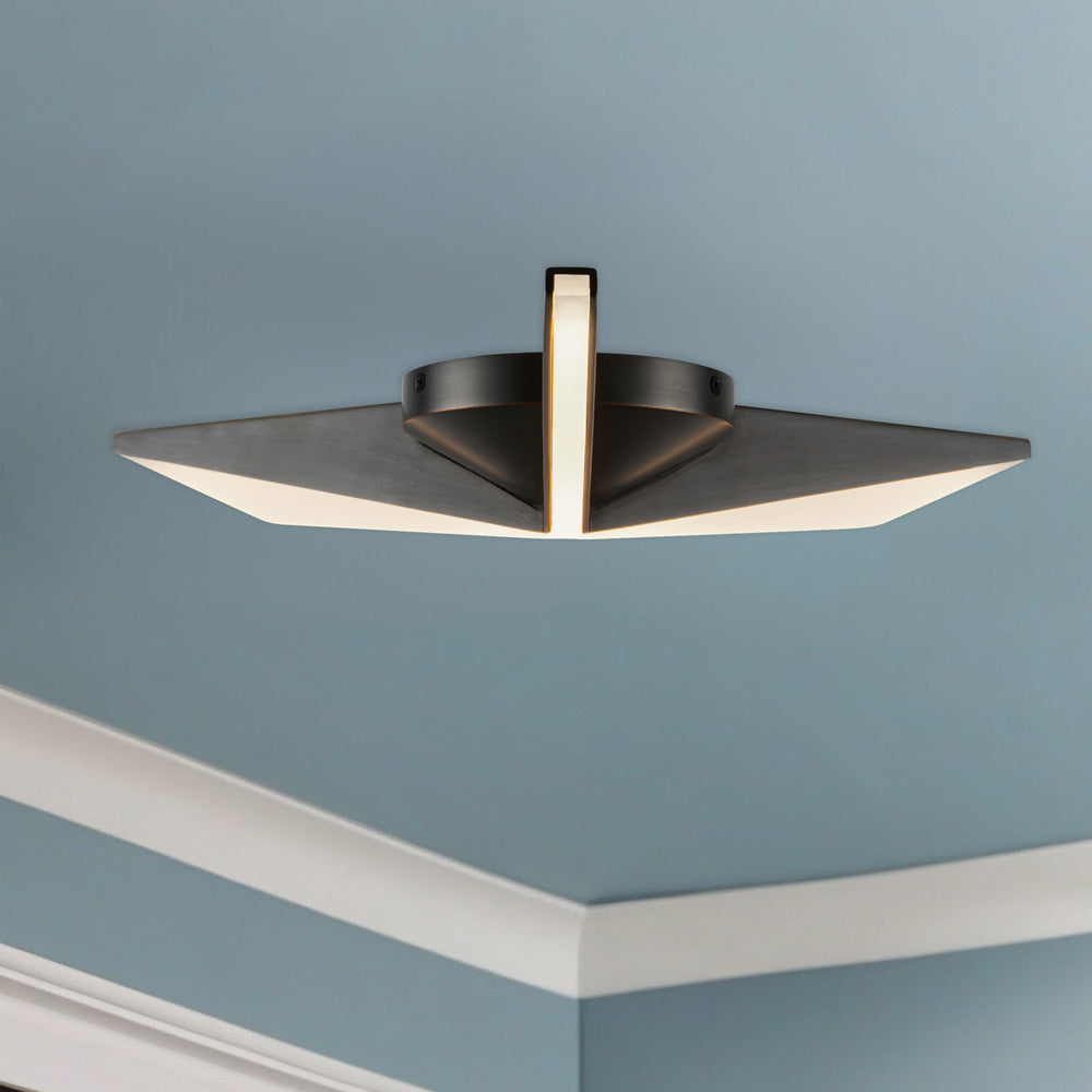 Tachi LED Flush Mount Ceiling Light in Detail.