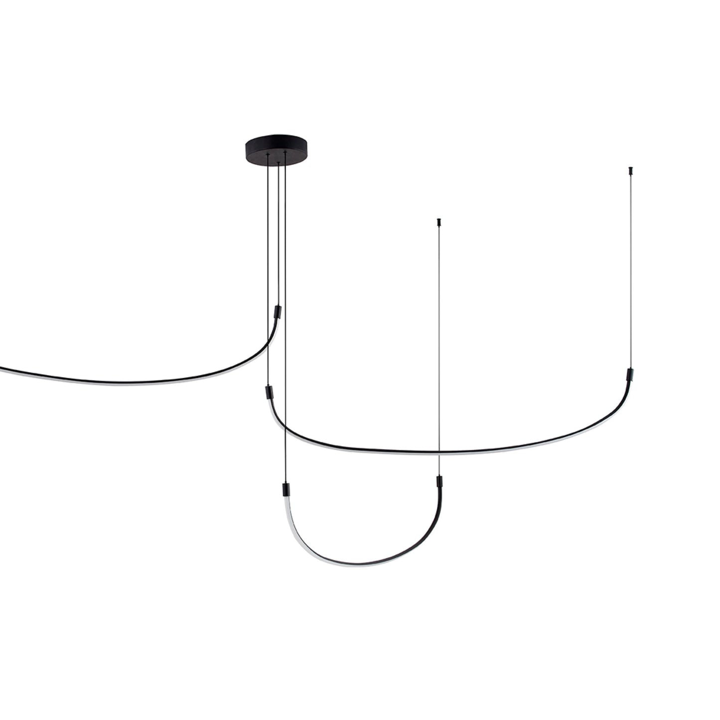 Talis LED Multi Light Pendant Light in Detail.