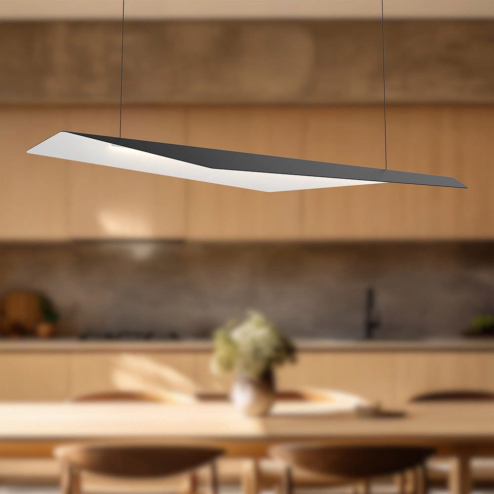 Taro Linear LED Pendant Light in Detail.