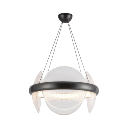 Taurus LED Chandelier in Urban Bronze.