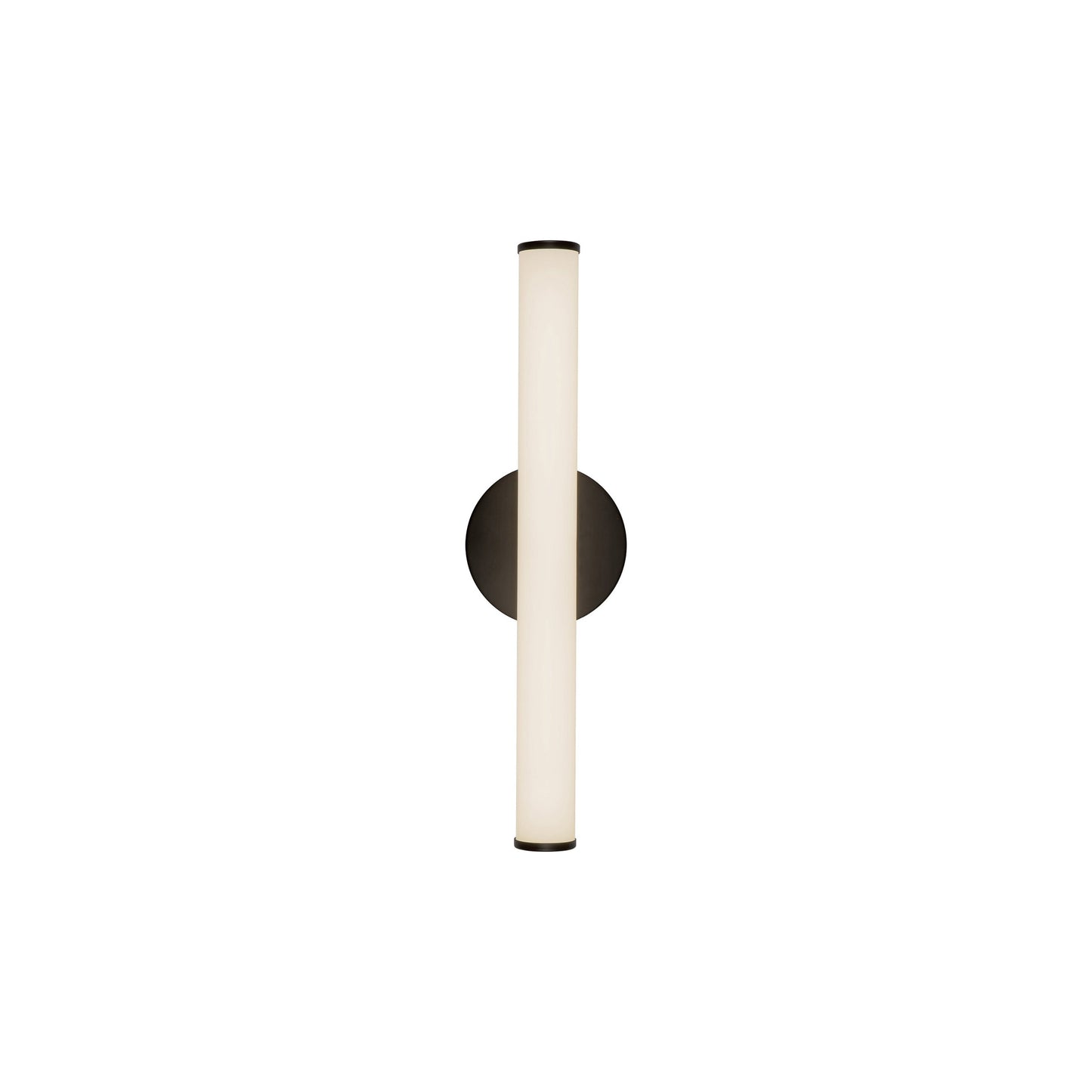 Tectra LED Bath Wall Light in Black (18.13-Inch).