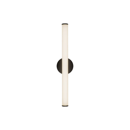 Tectra LED Bath Wall Light in Black (24.13-Inch).