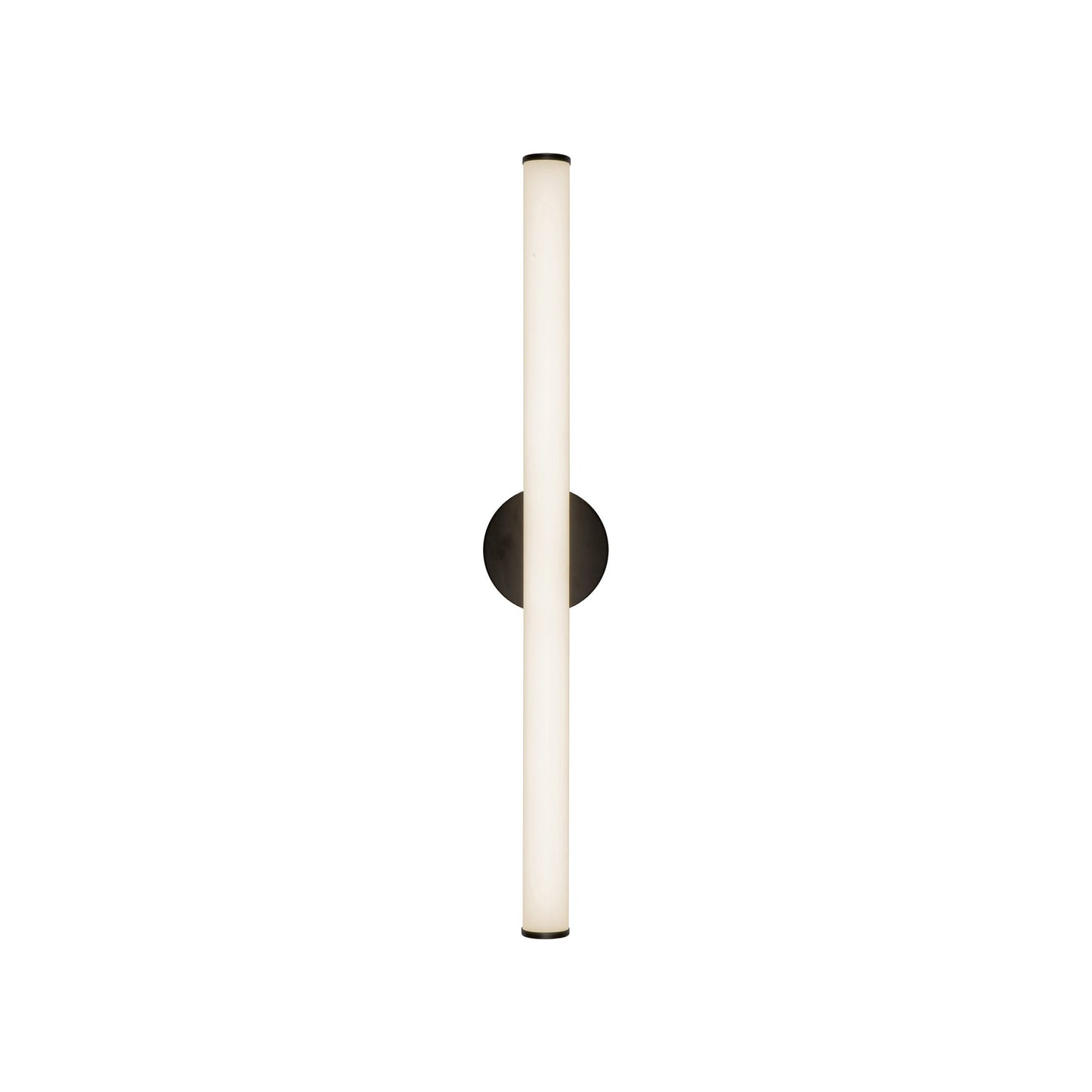 Tectra LED Bath Wall Light in Black (30-Inch).