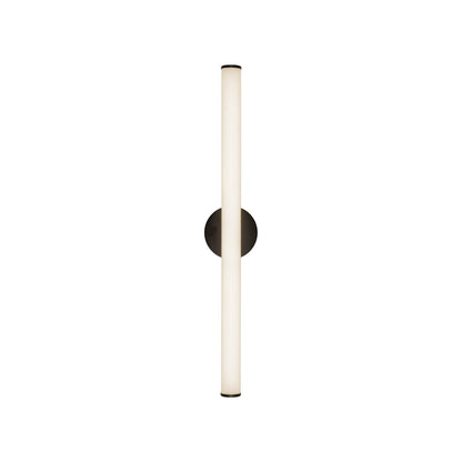 Tectra LED Bath Wall Light in Black (30-Inch).