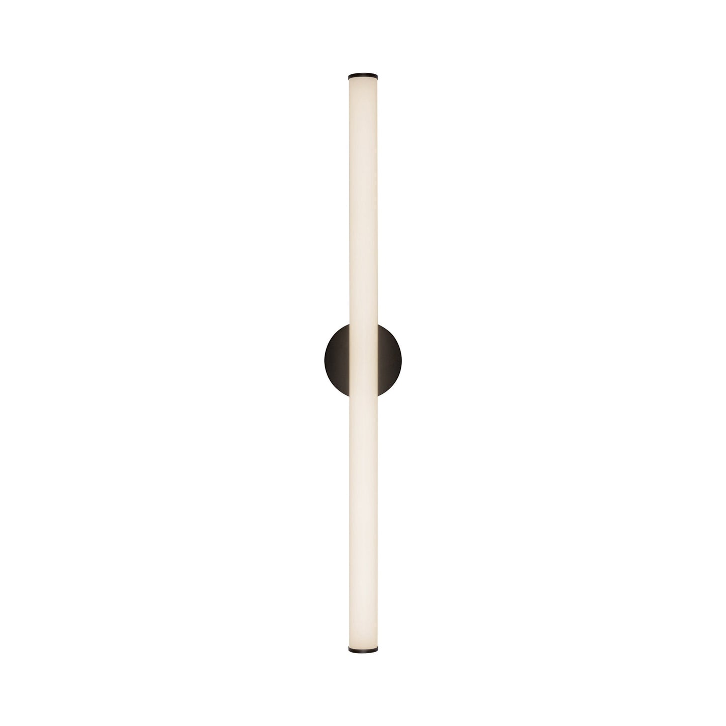 Tectra LED Bath Wall Light in Black (36-Inch).