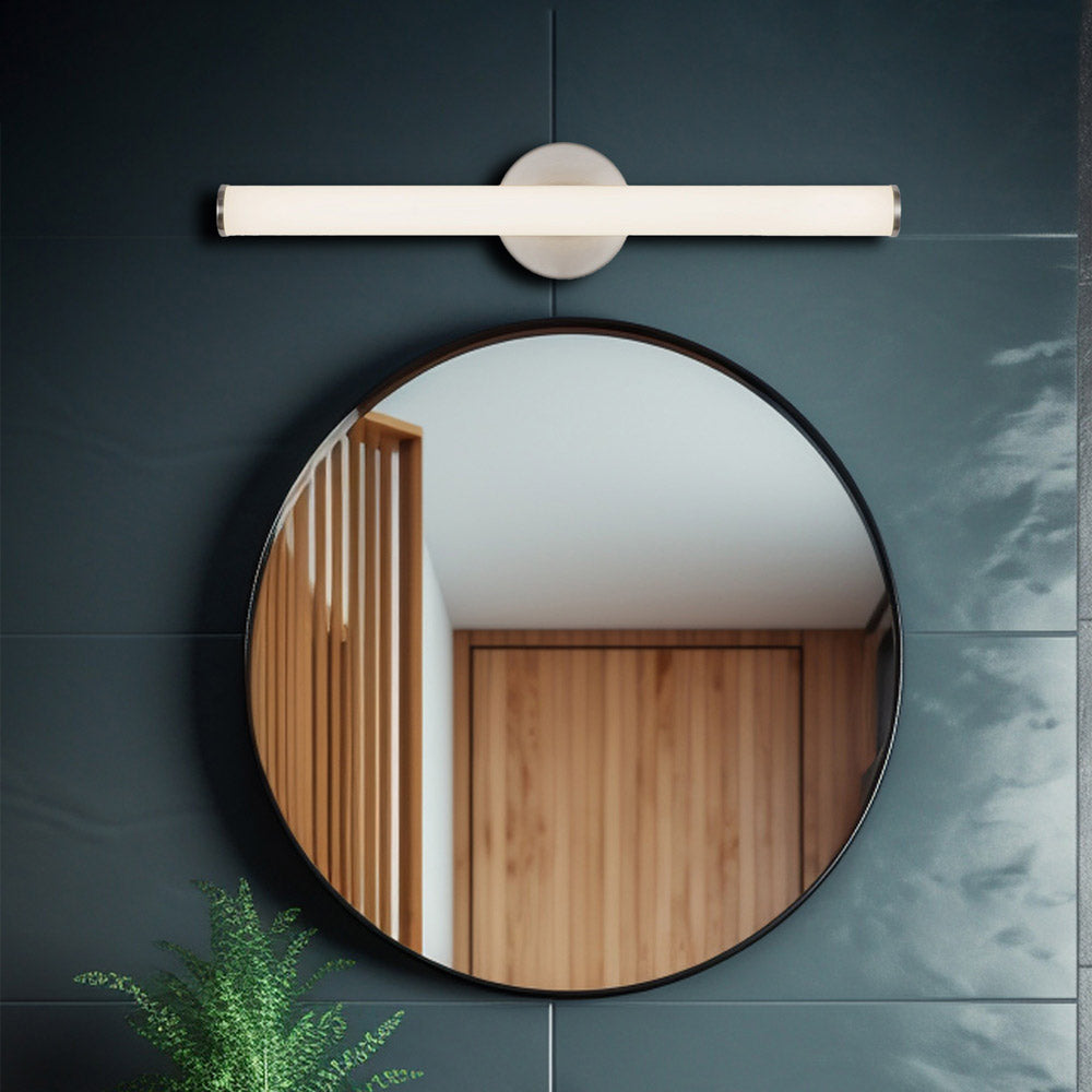 Tectra LED Bath Wall Light in bathroom.