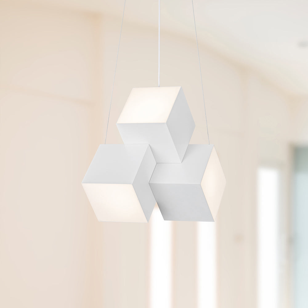 Tetra LED Pendant Light in Detail.