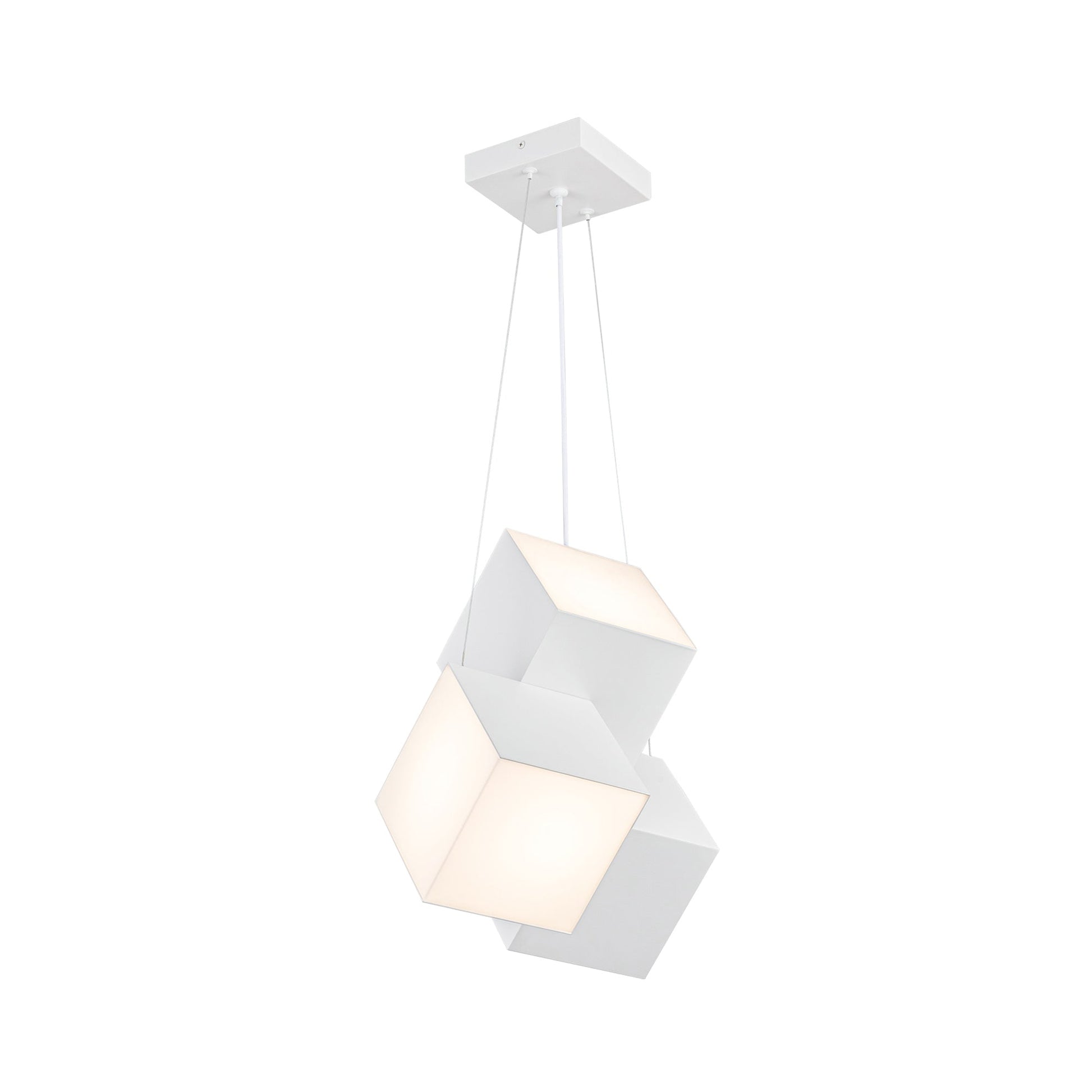 Tetra LED Pendant Light in Detail.