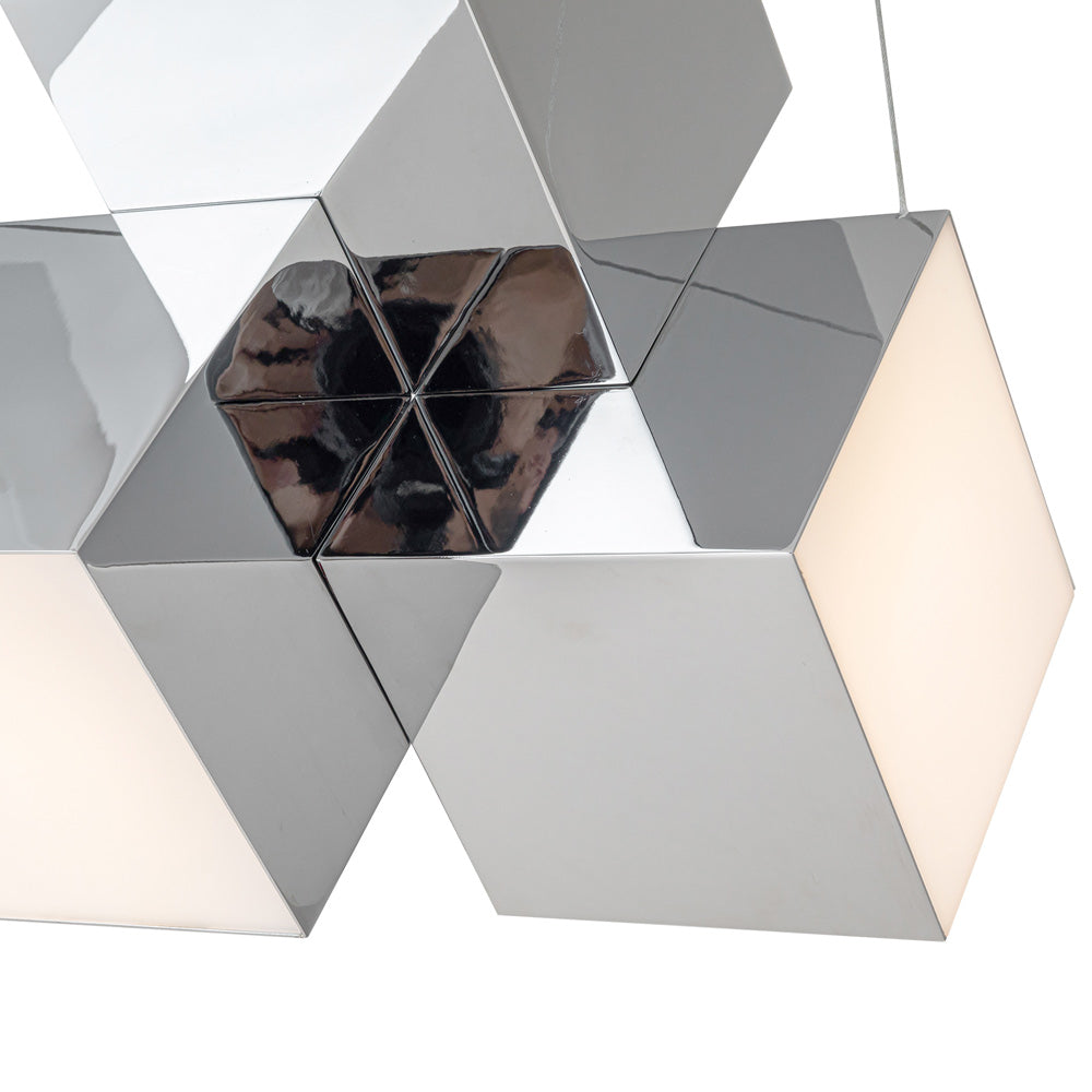 Tetra LED Pendant Light in Detail.