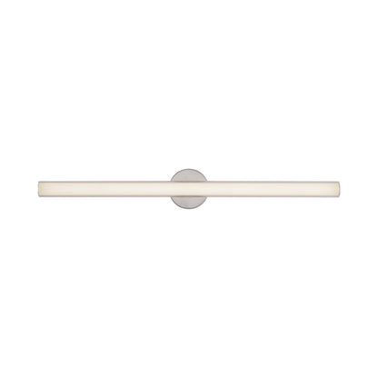 Tole LED Bath Wall Light in Brushed Nickel (36-Inch).