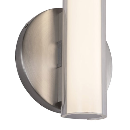 Tole Vertical LED Bath Wall Light in Detail.