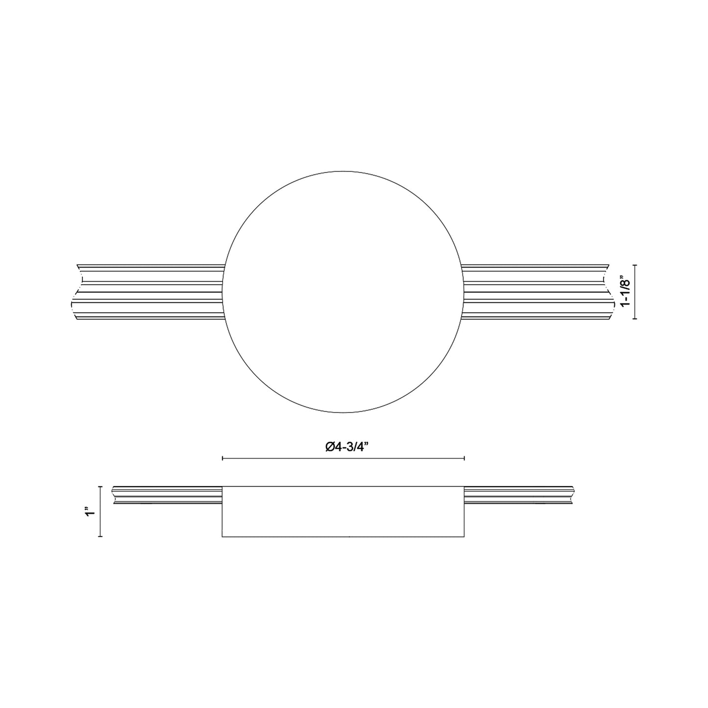 TR989362 Trilo Track Canopy and Driver Cover - line drawing.