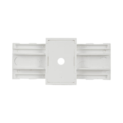 Trilo Track Connector in White (I-Connector Unpowered).