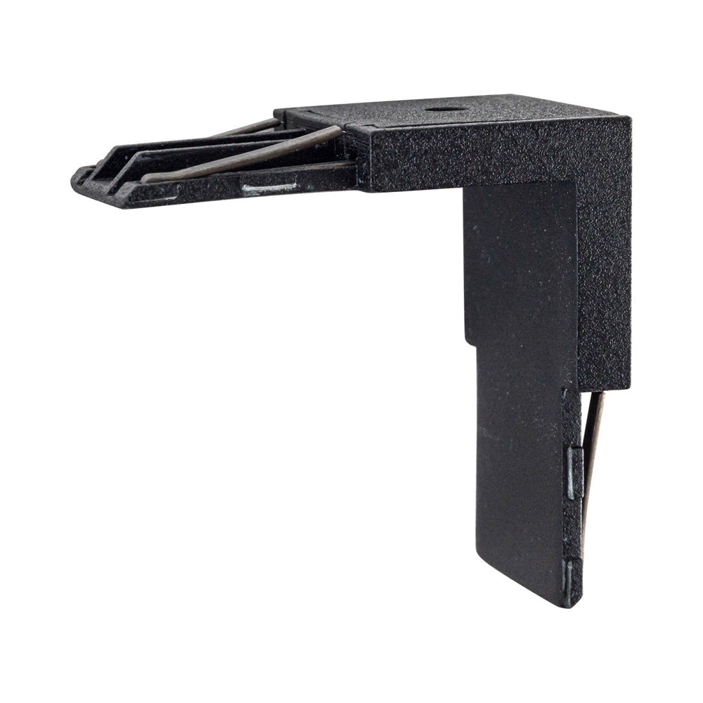Trilo Track Connector in Black (Wall Connector).