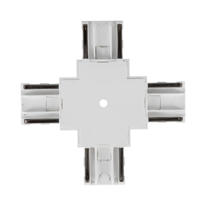 Trilo Track Connector in White (X-Connector).