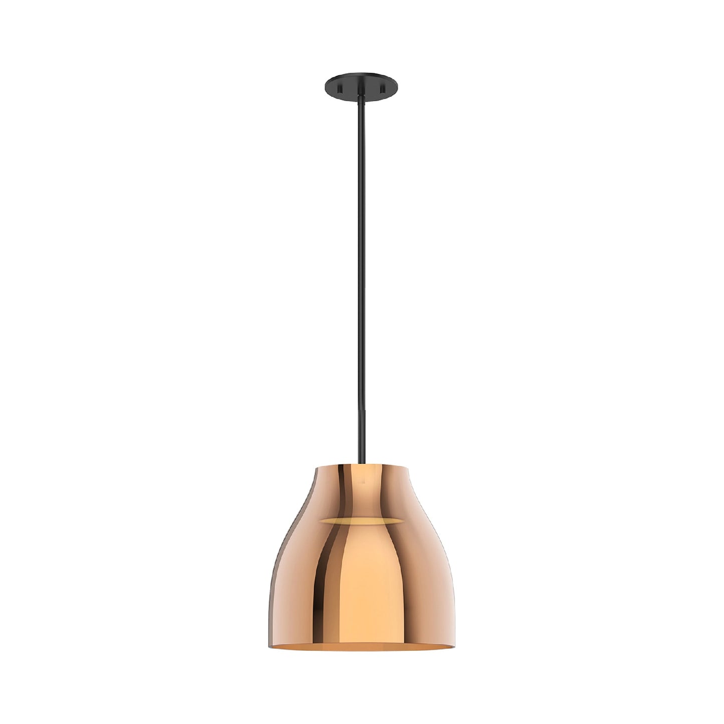 Trinity LED Pendant Light in Copper (11.38-Inch).