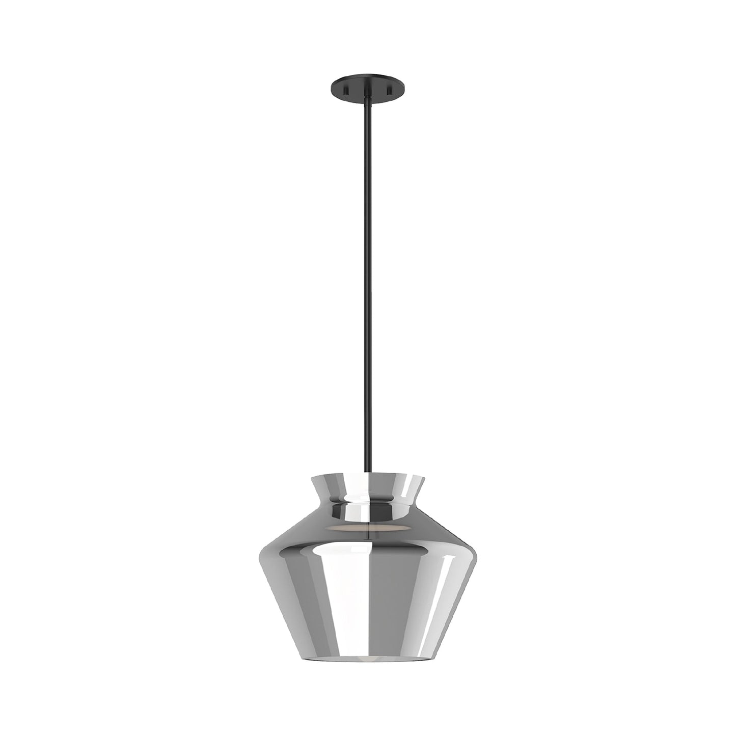 Trinity LED Pendant Light in Chrome (13.18-Inch).