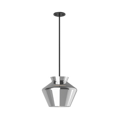 Trinity LED Pendant Light in Chrome (13.18-Inch).
