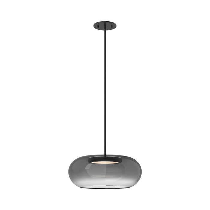 Trinity LED Pendant Light in Smoked (14.25-Inch).