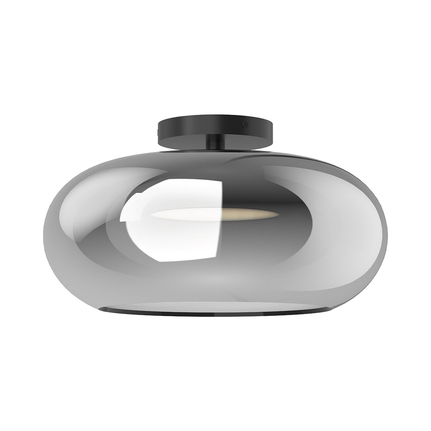 Trinity LED Semi Flush Mount Ceiling Light.