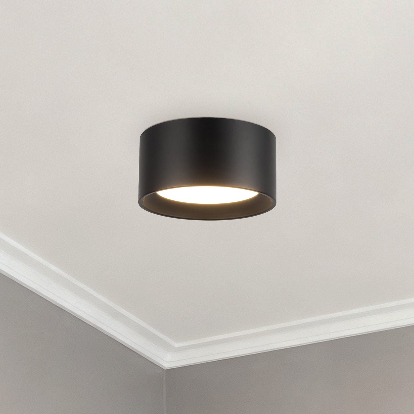 Uma LED Semi Flush Mount Ceiling Light in Detail.