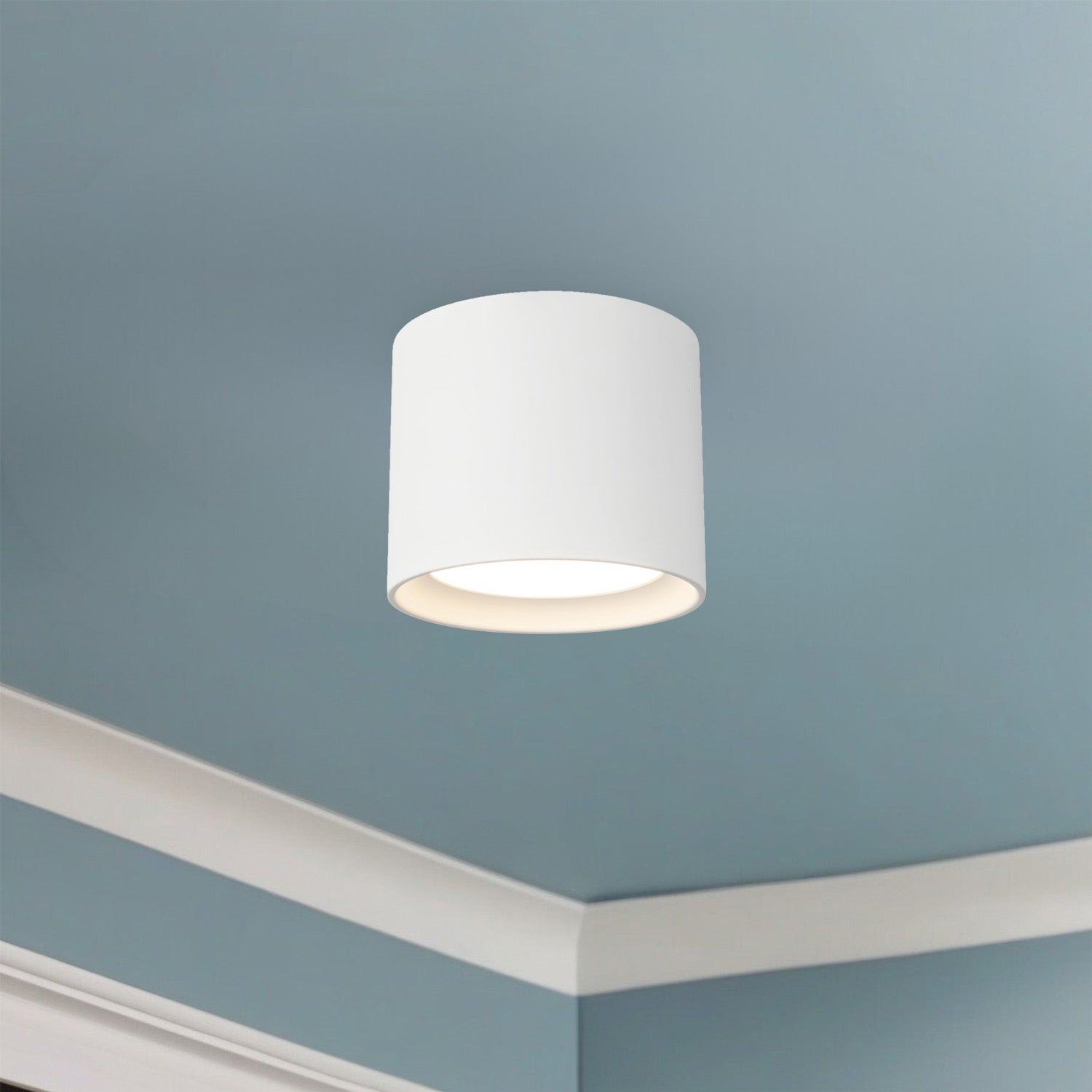 Uma LED Semi Flush Mount Ceiling Light in Detail.