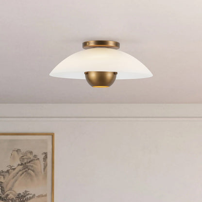 Umbra Semi Flush Mount Ceiling Light in Detail.