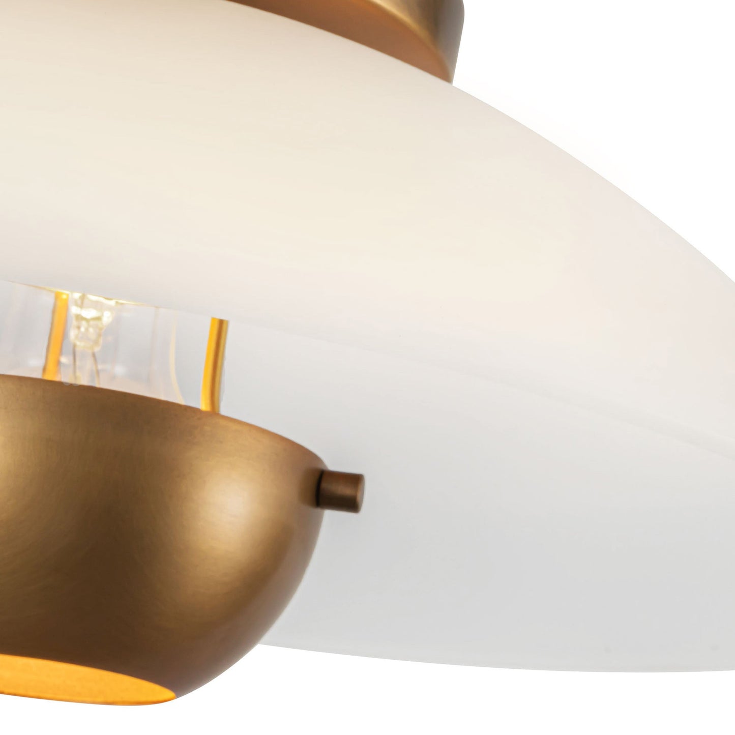 Umbra Semi Flush Mount Ceiling Light in Detail.