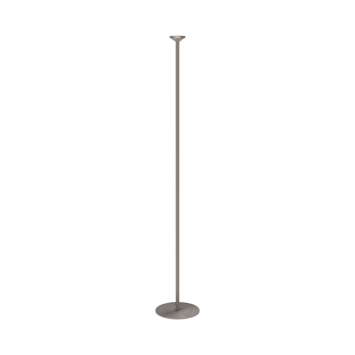 Valor LED Floor Lamp in Brushed Nickel.