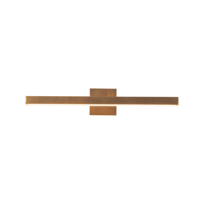 Vega LED Picture Light in Vintage Brass (22.88-Inch).